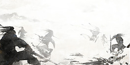 水墨傳統(tǒng)中國(guó)風(fēng)淘寶海報(bào)