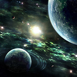 宇宙星空背景主圖