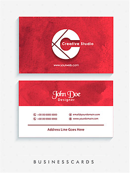 精美商務(wù)名片卡片矢量元素