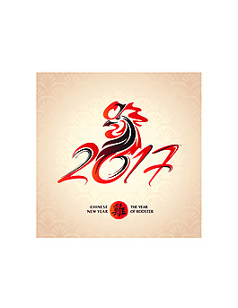 2017雞年海報素材