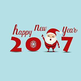 2017新年圣誕背景設計