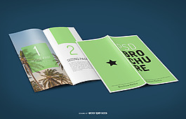 綠色畫冊樣機(jī)