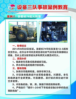 事故案例教育展板