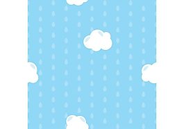 藍(lán)色雨滴矢量背景