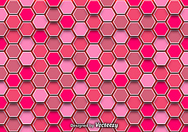摘要背景與Pink Hexagons