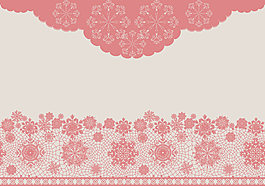 向量Lace Texture Pink