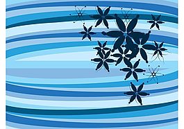 矢量Flowers Background