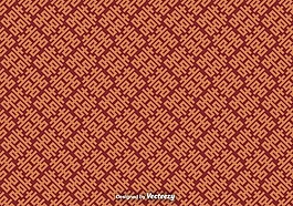 矢量無(wú)縫圖案與雙喜符號(hào)
