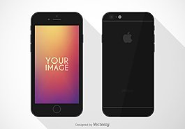 免費的平板iPhone 6矢量模型