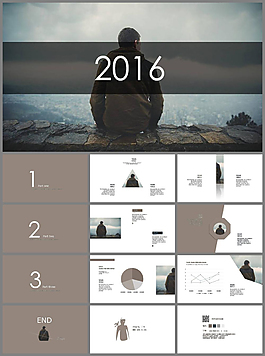 2016部門個(gè)人述職工作報(bào)告PPT模板