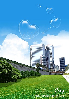 城市風景圖