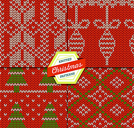 圣誕節(jié)無縫背景