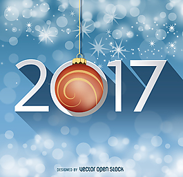 2017標志與背景虛化的火花