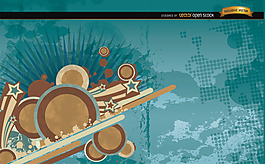 各界明星垃圾背景