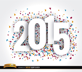 快樂的2015年的糖果壁紙