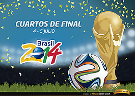 cuartos de最终巴西2014促销