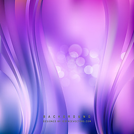 中文摘要藍(lán)紫色曲線背景