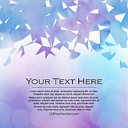 中文摘要藍(lán)紫色多邊形背景