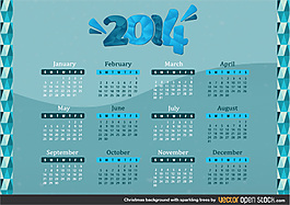 2014日歷