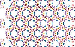 矢量花卉圖案