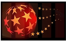 星球抽象向量