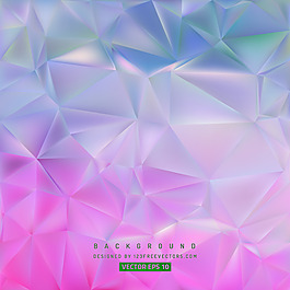 中文摘要藍(lán)紫色多邊形背景模板