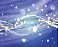 藍(lán)色的夜空