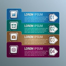 序号图框矢量图