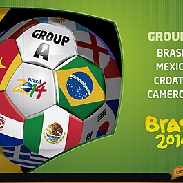 墨西哥足球世界杯图标矢量