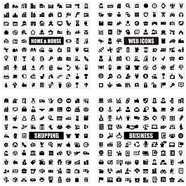 單色網(wǎng)絡小圖標