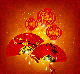 中國燈籠素材