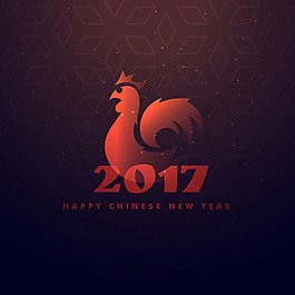 新年快樂中國公雞