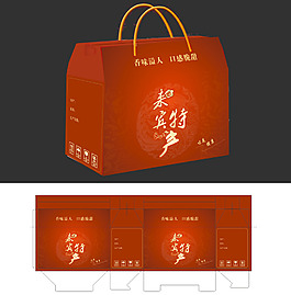 喜慶的來賓特產(chǎn)禮盒