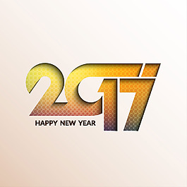 現代優雅的新年2017大背景