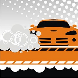 汽車背景圖標矢量圖案背景