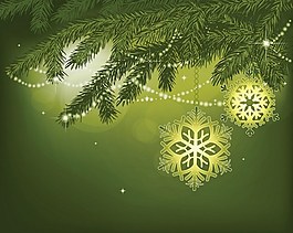 雪花矢量素材