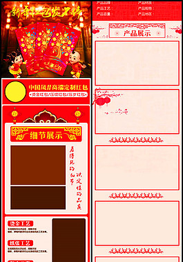 紅包定制詳情頁