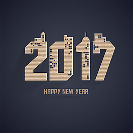 城市建筑2017字體圖片