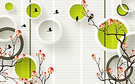 現(xiàn)代簡約電視客廳背景墻