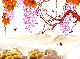 現(xiàn)代簡約電視客廳背景墻