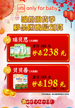 新年活動(dòng)促銷海報(bào)