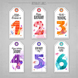 可愛手繪風(fēng)格吊牌