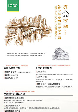 房型廣告展架