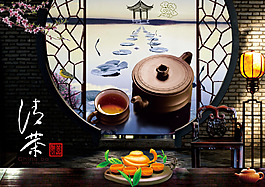 茶葉素材圖片