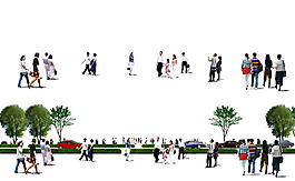 立面图环境素材