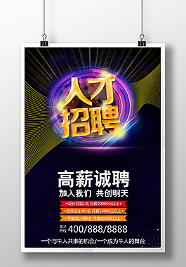 人才招聘海報(bào)