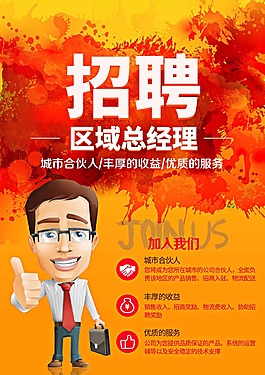 創(chuàng)意招聘海報