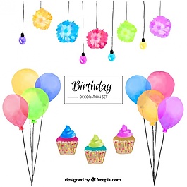 套生日裝飾