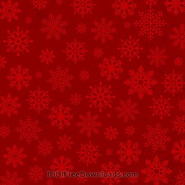 雪花圣诞图案