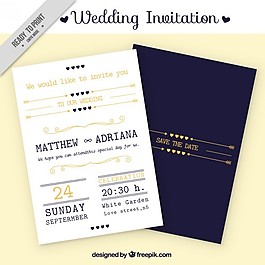 帶圖紙的結婚卡